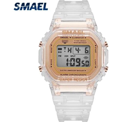 SMAEL Childrens Sports Watch, LED Luminous Digital Display, Waterproof, Automatic Update Date, Alarm Clock, Stopwatch Timer