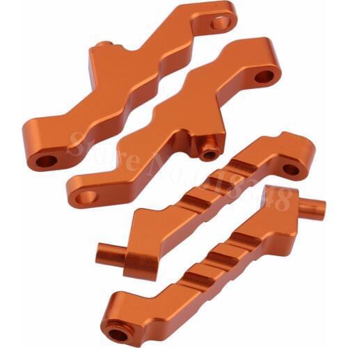 Metal Aluminum Alloy Rear Shock Tower Brace Post Mount Holder For 1/5 HPI Baja 5B 5SC 5T 5R SS 85438 Hop Up Option Parts