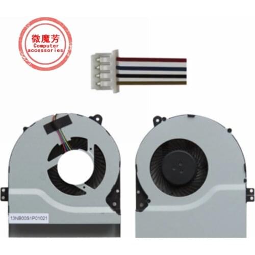 NEW Laptop cpu cooling fan for ASUS X450V X550C X550V X450C A450C K552V A550V Y481C A550 K550VC