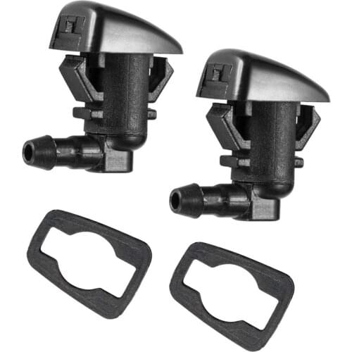 Car Windshield Washer Nozzles Nozzle Water Spray Jet for 2007-2011 Ford Edge, 2008-2011 Ford Focus, 2007-2010 Lincoln MKX - Repl