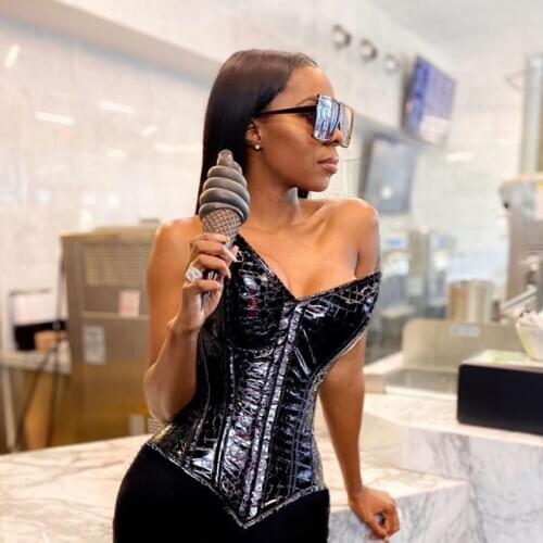 Sexy Off Shoulder Shirt Top Women Corset Gothic Vintage PU Leather Lace Up Bandage Corset Women Night Club wear Party Top