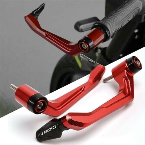 Motorcycle Handlebar Hand Guard Grips Bar Ends For KAWASAKI Z900 Z900RS 2017-2020 Brake clutch lever guard bar