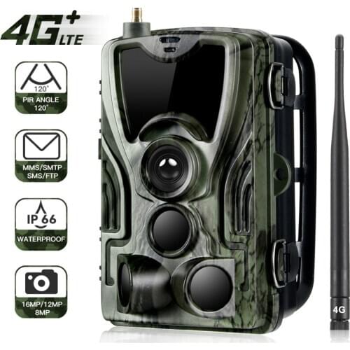 2.0 inch HD 1080P Hunting Trail Camera 80FT 16MP IR Wildlife Scouting Camera