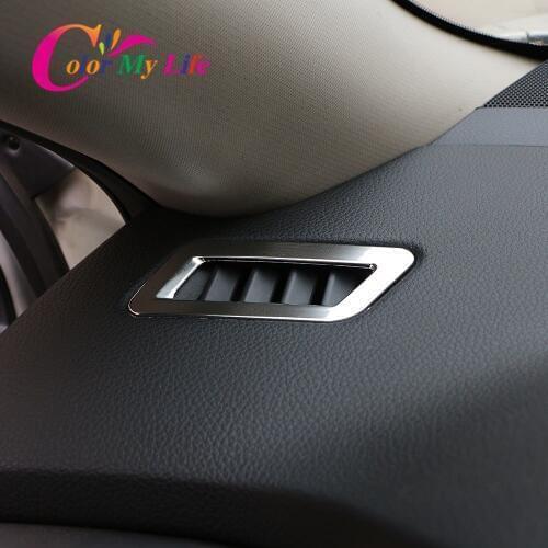 2PCS Air Vent Cover Trim for Nissan X-TRAIL Xtrail T32 2013-2019 Qashqai J11 2014-2019 Interior Air Condition Vent Frame Covers