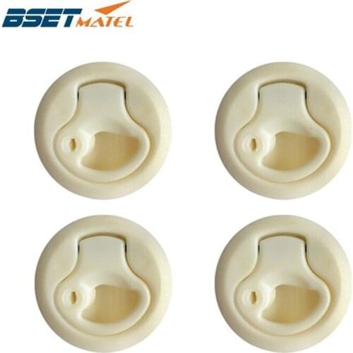 4 pieces Seafoam Flush Boat Latch with key can locking Flush Pull Latches Slam lift handle Deck marine hardware