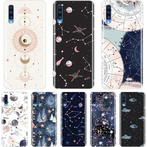 Art Star Space Phone Case For Samsung Galaxy A10 A20 A30 A40 Silicone Soft Back Cover For Samsung Galaxy A50 A60 A70 A80 Cases