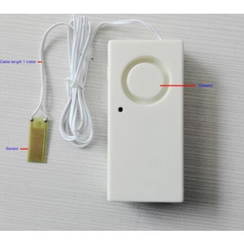 Home Alarm Water Leakage Alarm Detector 110dB Independent Water Leak Sensor Detection Flood Alert Easy Installation