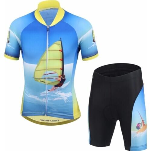 Children Bike Jersey Shorts sets Kids Cycling Clothing Bicycle Jersey Maillot Ropa Ciclismo Boy MTB Shirts Top Suit Sportwear