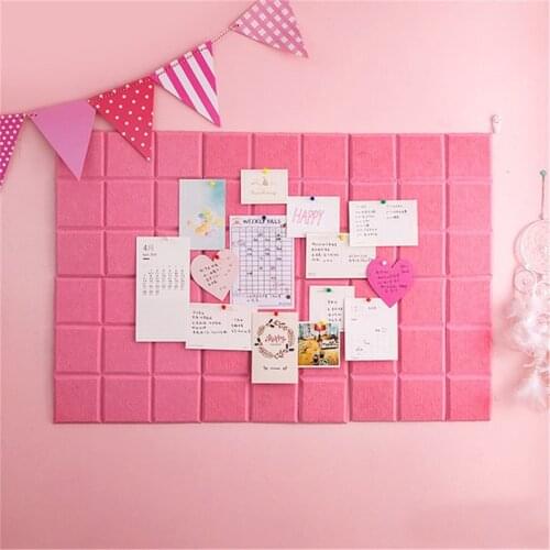 Fresh Nordic Style Felt Letter Note Board Message Board Home Decor Office Planner Schedule Board Photo Display Wall Decoration