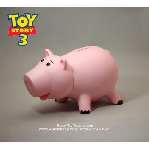 Disney Toy Story 4 Hamm the Piggy Bank Q Version 21cm PVC Action Figures mini Dolls Kids Toys model for Children gift