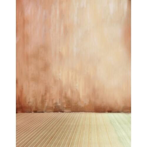 5x7ft Wooden Floor Brown Wall Photography Backdrops Photo Props Studio Background