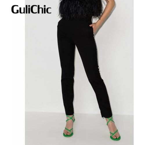 Женские прямые брюки GuliChic China At AliExpress