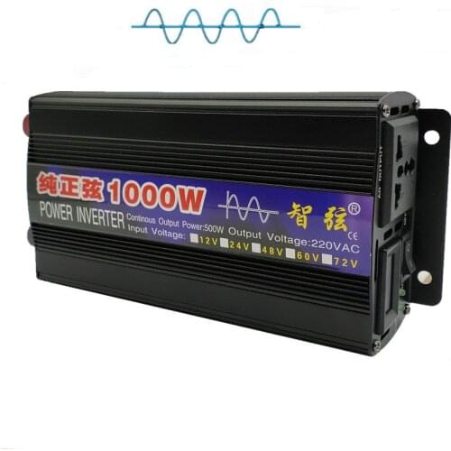 1000W2000W3000W pure sine wave inverter 12V24V48V60V to 220V household, car, solar