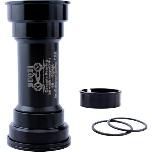 Pressfit BB90 BB92 Ceramic Bearing Bottom Bracket with Spacer Adapter