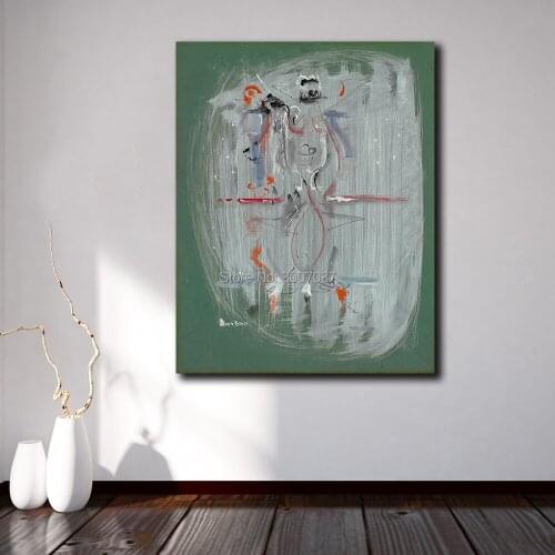 Large Size Wall Pictures For Living Room Mark Rothko Wine Rust Blue on Black Painting Canvas Art Home Decor Modern Oil Painting