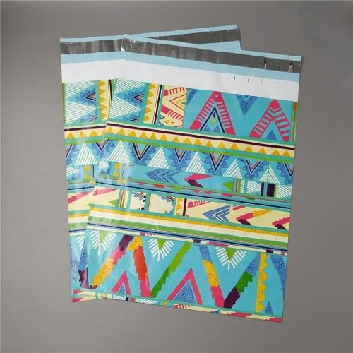 Plastic Mailer Shipping Package Envelope Bag Self Adhesive Green Poly Currier Bag Product Packaging Bag