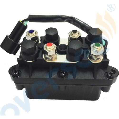OVERSEE Trim Tilt Relay 61A-81950 For YAMAHA Outboard Engine Motors 2Stroke 60HP To 200HP 61A-81950-00