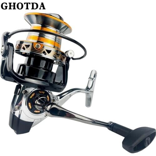 Fishing Spinning Reel 13BB 12000/10000/9000 30KG Power Seawater/Freshwater Metal Spool