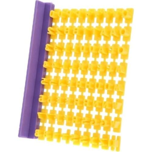 Silicone Letter/number Cake Mold Alphanumeric Symbol Biscuit Cookie Tools Mold Mold Seal Biscuit Baking Kitchen Set Mold DI E6G3