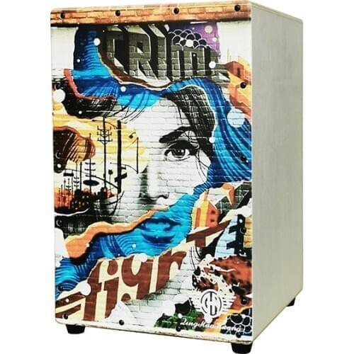 Cajon percussion instrument poplar