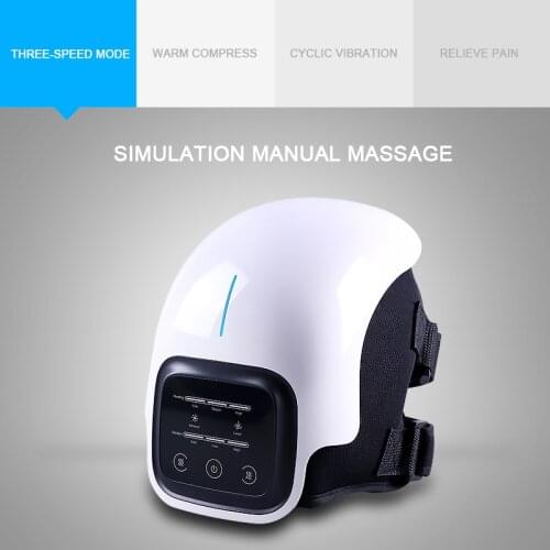Smart Physiotherapy Instrument Heating Press Knee Massager Relief Touch Screen Rehabilitation Leg Massage Health Care