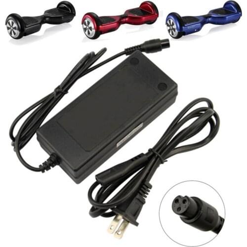 42V 2A Power Adapter Charger For 2 Wheel Self Balancing For All Hoverboard Balancing Scooter Lithium Battery Charger