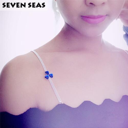 Women Intimate Bra Accessories Decorative Shoulder Rhinestone Bra Straps Jewelry Replacement Underwear Belt