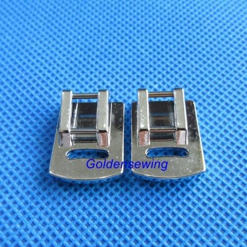 2 PCS Single Layer Fabric Gathering Shirring Foot for Kenmore,Viking, Pfaff, White