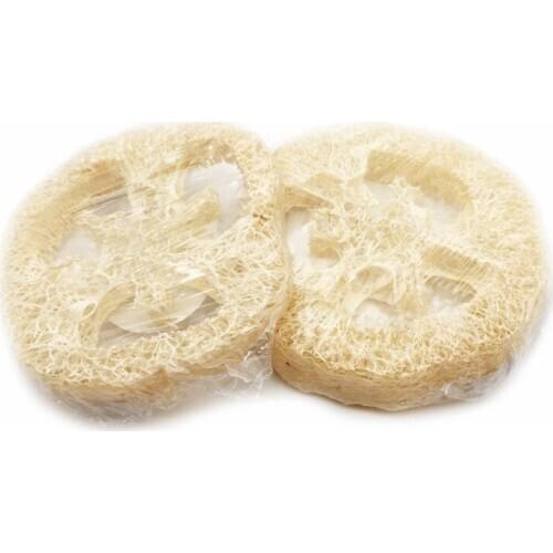 300pcs Natural Loofah Luffa Loofa Slices,handmade DIY customize Loofah soap tools,cleanner,sponge scrubber,facial soap holder
