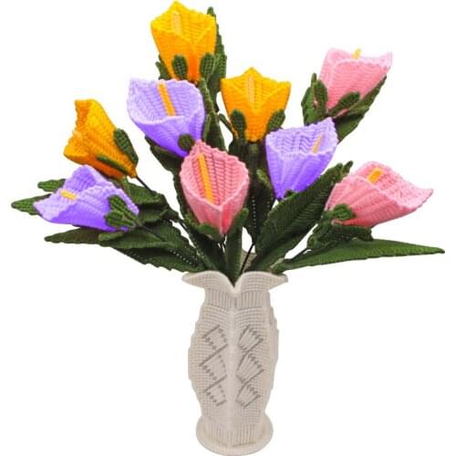 3D cross stitch Coasters chinese cross stitch kit Needlework,DIY 3D Vase decoration cross-stitch,Has been cut,cross stitch z4