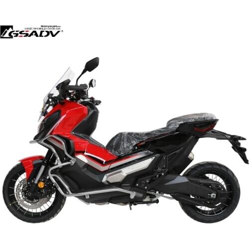 For Honda X-ADV750 Aluminum Top Case Motorcycle Luggage Box Side Case Rear Box Steel Rack