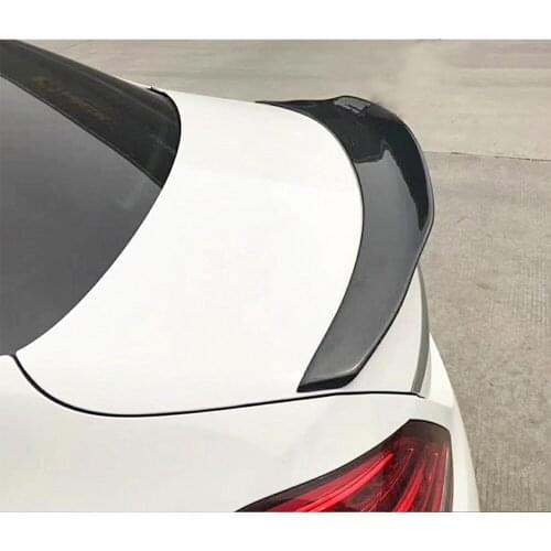 W117 PSM-style Carbon Fiber Car Rear Wing Spoiler for Mercedes-Benz CLA-Class W117 C117 Sedan 2013-2019