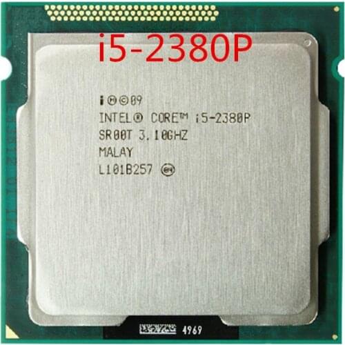 Free shipping for intel i5 2380P(3.1GHz/6MB /4 cores /Socket 1155/5 GT/s)i5 2380P Quad Core Server CPU