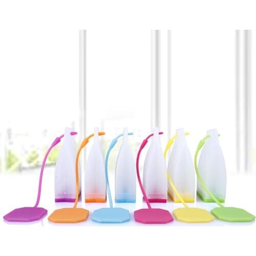 Tea Strainers Kitchen Supplies Tea Strainer Non-toxic Shape Silicone Tea Infusers Tea Bag Teapot Accessory Kitchen Teaware