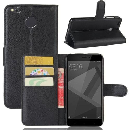 Redmi 4X Case Luxury PU Leather Cover Flip Cover Phone Cases for Redmi Note 5 Pro 4X Note 4 Global Mi5x A1 Redmi 5A 5Plus 4 Pro