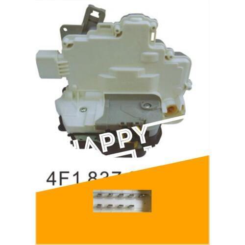 For AUDI A3 A6 C6 A8 R8 Front Left Door Lock Latch Actuator 4F1837015 4F1837015E 4F1837015F 9pin 4F1837015C/8E1837015A