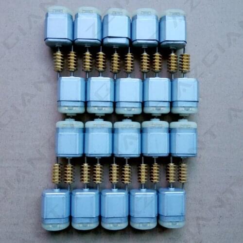 AZGIANT 20PCS Logo Clamshell Camera Electric Reversing Video Motor Engine For CC Magotan Golf 6 Beetle Passat B7 Car Accessories