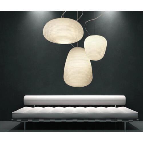 Foscarini RITUALS White Glass Led E27 Pendant Light Dining Room Living Room Bar Restaurant Suspension Drop Lamp 1139