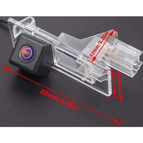Rear View Reverse Camera for Renault Fluence/Renault Clio 4 2014 2015 CCD waterproof Night backup Parking camera