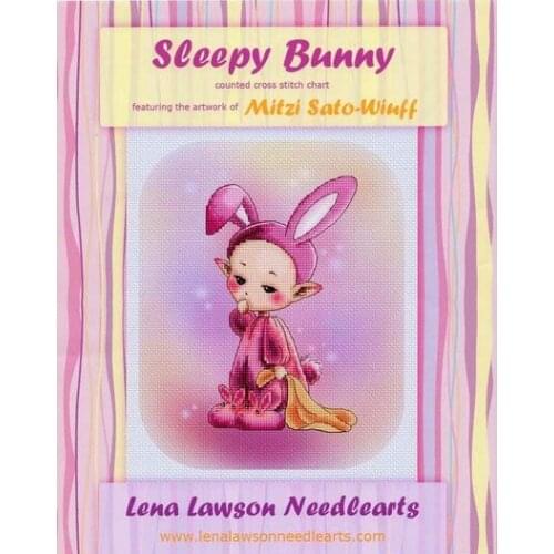 DD Gold Collection Counted Cross Stitch Kit Cross stitch RS cotton with cross stitch Sleeping Rabbit