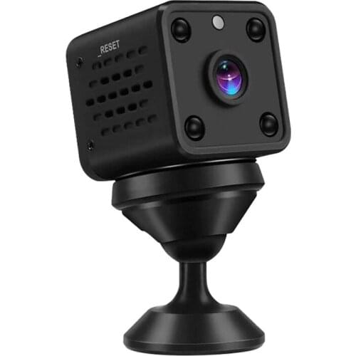 Mini Wifi Camera 1080P HD Home Dark Night Vision Motion Detection Sensor Wireless Monitoring IP Camera With Stand Base