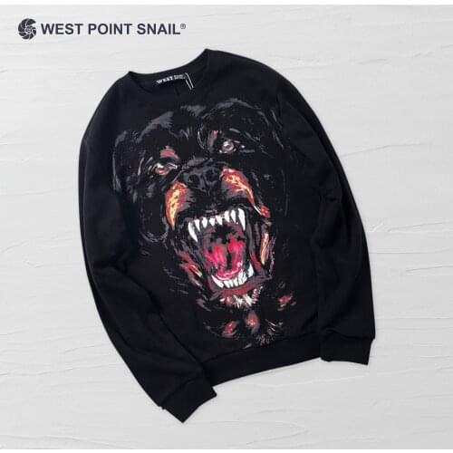 Women Men Sweatshirts Big Dogs Print Hoodies Spring Autumn 2021 Oversized Hip hop Trend Long Sleeve Pullovers Streetwear Clothes