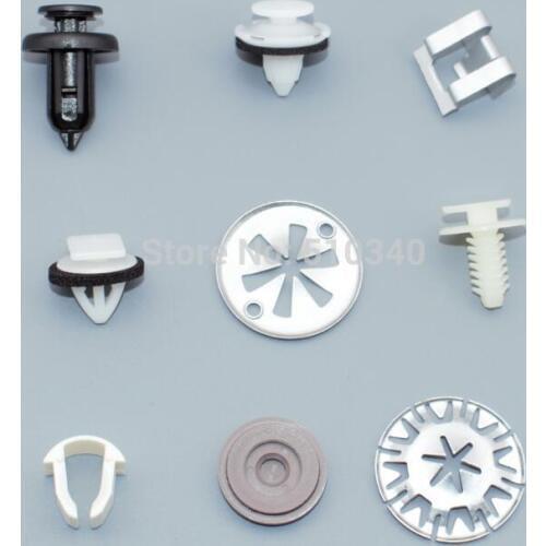 Shhworldsea Auto Vehicle Bumper Clips Fastener Rivet Front & Rear Fender Push-Type Retainer Trim Panel Retainer