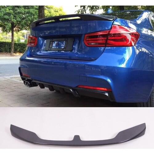 T-W Style Carbon fiber Trunks Spoiler Fit For BMW 3-Series F30 F38
