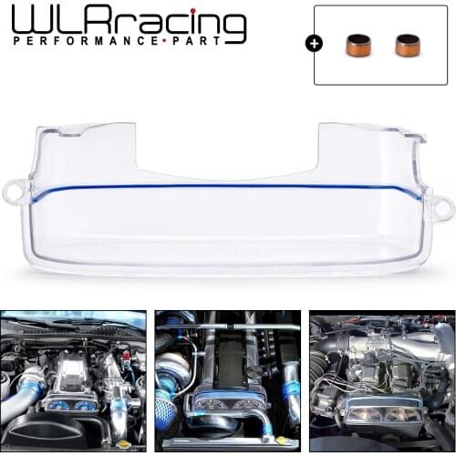 Transparent Gear Turbo Cam Pulley Timing Belt Clear Cover FOR 2JZGTE 2JZ WLR6332