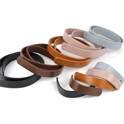 2pcs PU Leather Handbag Top Handle Bags Strap Replacement for DIY Bag Accessories Making Supplies 65cm