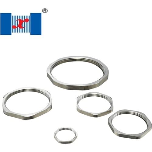 50Pcs/Bag M12*1.5 Hexagon Metric Thread Nickel Plated Brass Metal Nut