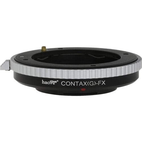 Haoge Lens Mount Adapter for Contax G Lens to Fujifilm Fuji X-mount Camera such as X-A1, X-A2, X-A3, X-A10, X-E1, X-E2, X-E2s
