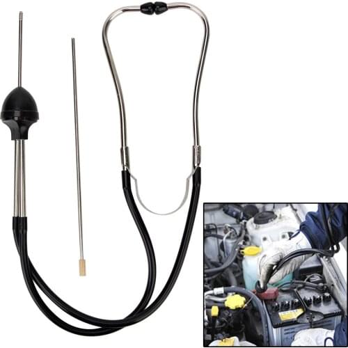 Anti-shocked Engine Analyzer Auto Engine Hearing Tool Car Engine Block Diagnostic Tool Mechanics Cylinder Stethoscope