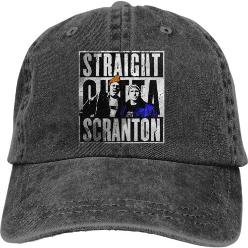 Straight Outta Scranton Baseball Cap cowboy hat Peaked cap Cowboy Bebop Hats Men and women hats
